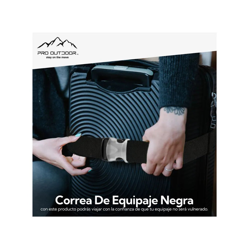 2 Cintas Para Maleta Viaje Pro Outdoor
