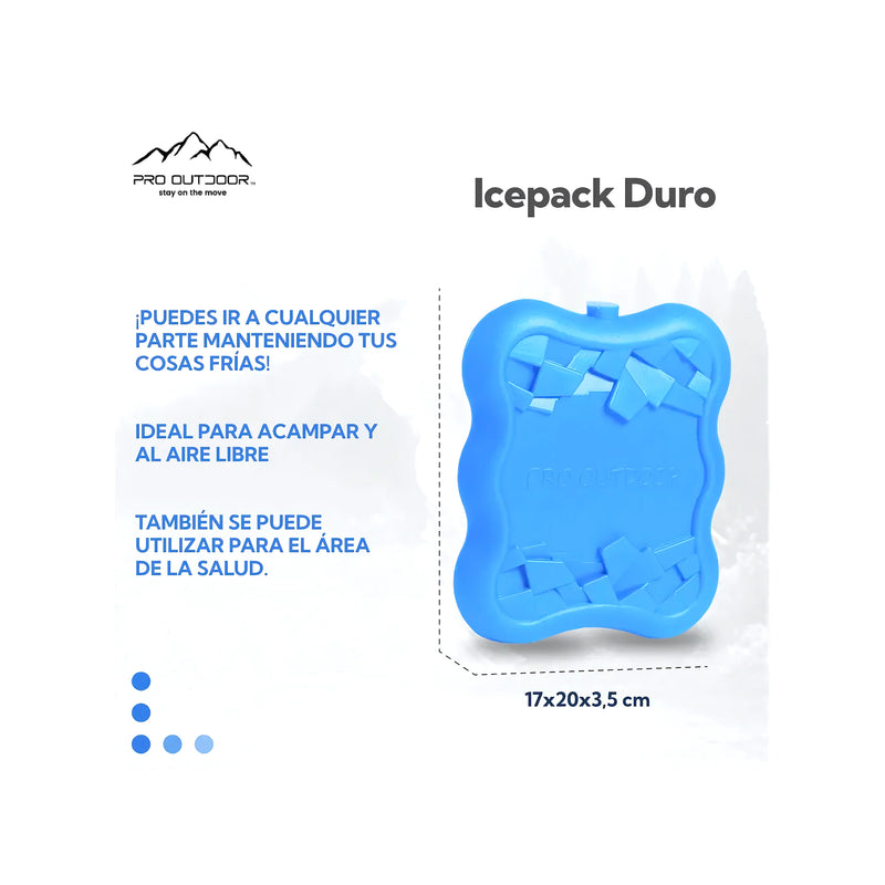 Icepack Duro 1000 Gramos Pro Outdoor - Varietas Chile - Santiago