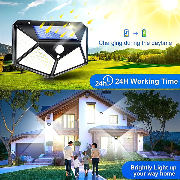 Aplique Led Solar Lampara Led Rectangula - Varietas Chile - Santiago