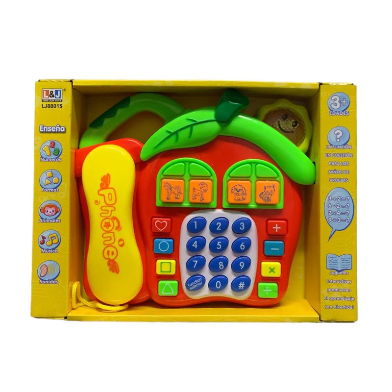 Teléfono Musical Didáctico Juguete