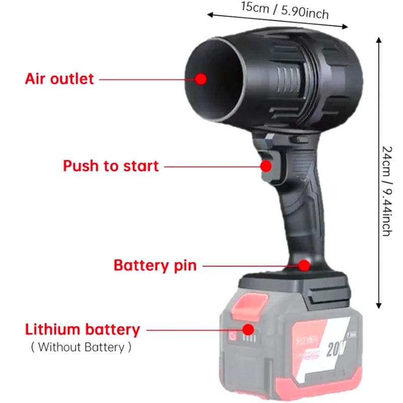 Soplador Aire Inalámbrico 20V Portátil - Varietas Chile - Santiago