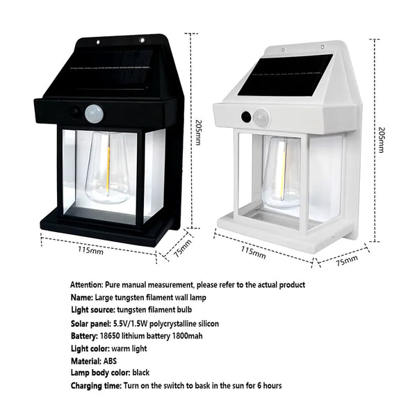 Promo 2X1 Farol Solar Pared