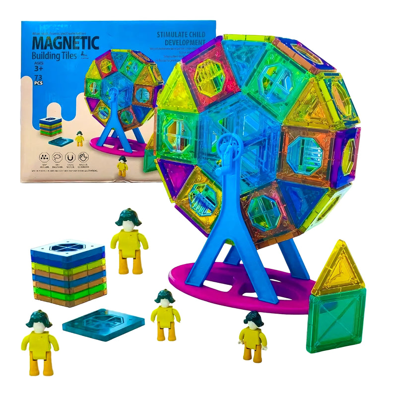 Juego Magnético Bloques Didáctico 73 Pcs - Varietas Chile - Santiago