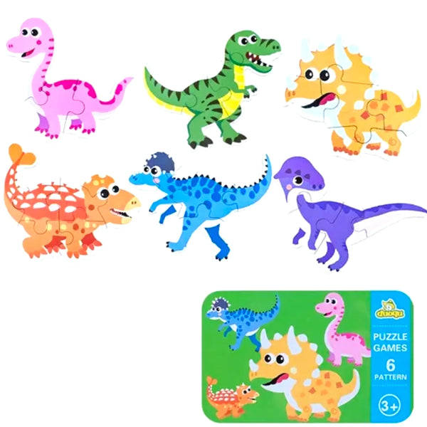 Puzzle Rompecabezas Montessori 3D Dinosa - Varietas Chile - Santiago