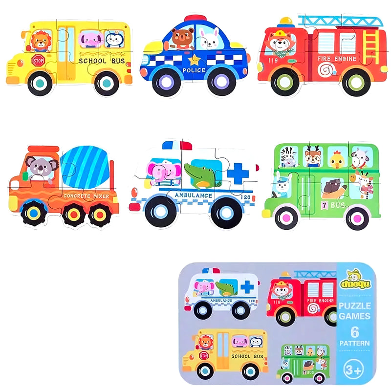 Puzzle Rompecabezas Montessori 3D Medios - Varietas Chile - Santiago