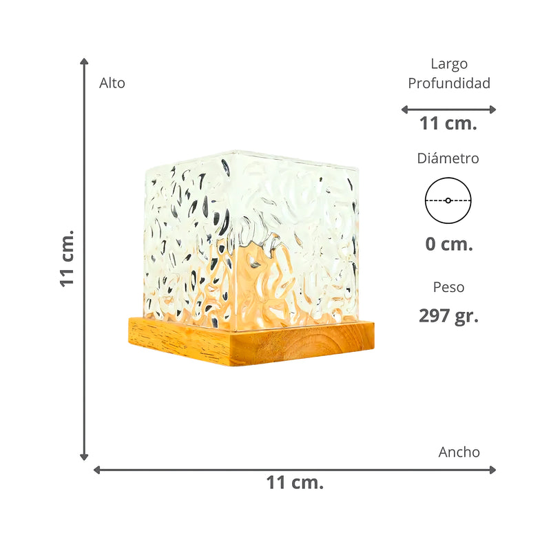 Lampara Led Cubo Rgb - Varietas Chile - Santiago