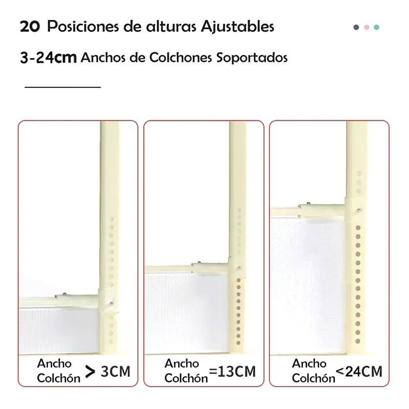 Baranda De Seguridad Camas Ajustable - Varietas Chile - Santiago