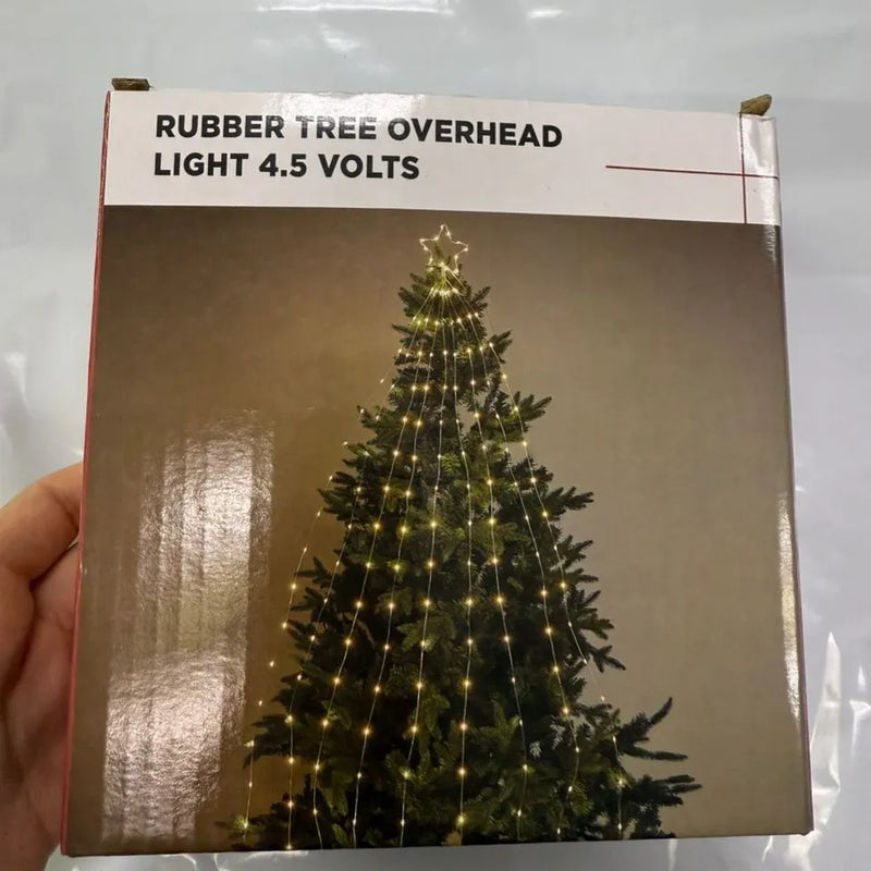 Luces De Navidad Cascada Solar