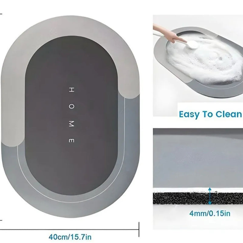 Alfombra De Baño Super Absorbente