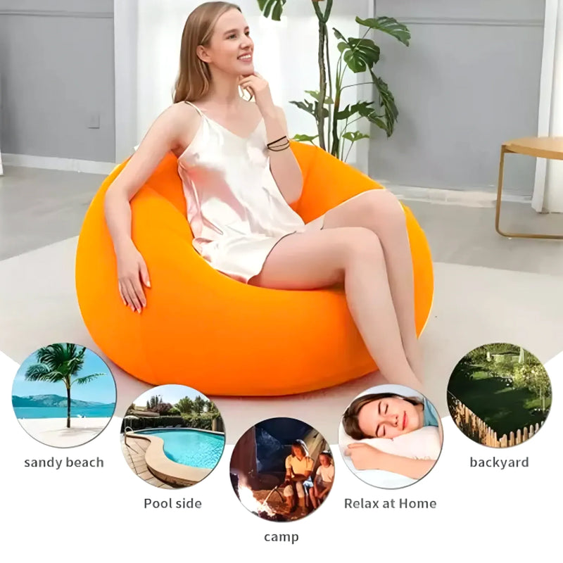Sillón Inflable Puffs Ergonomico - Varietas Chile - Santiago
