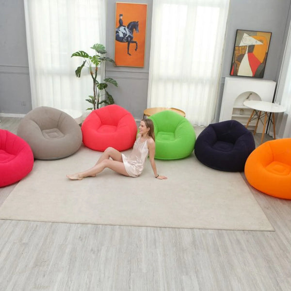 Sillón Inflable Puffs Ergonomico