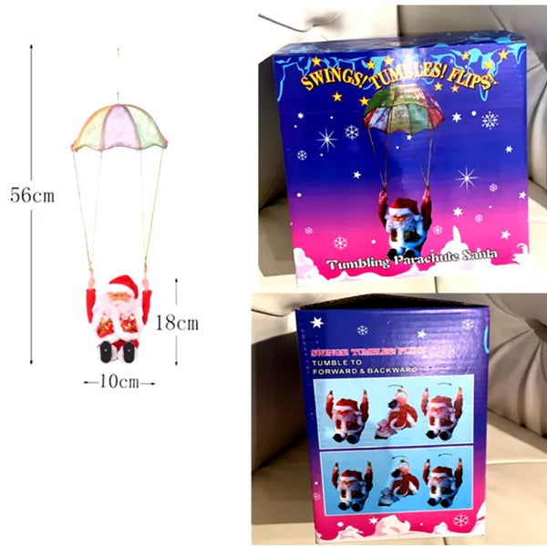 Decoracion Navidad Papa Noel Paracaidas