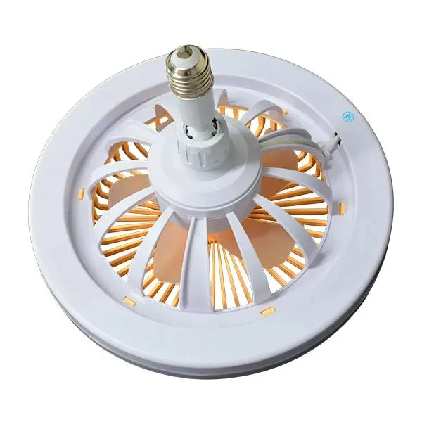 Lampara De Techo 30W E27 Con Ventilador