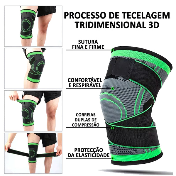Pack 2 Rodillera De Compresion Ajustable - Varietas Chile - Santiago