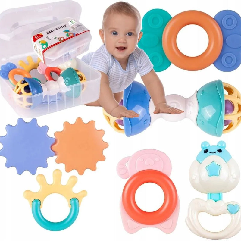 Set De Sonajeros Y Mordedores Para Bebe