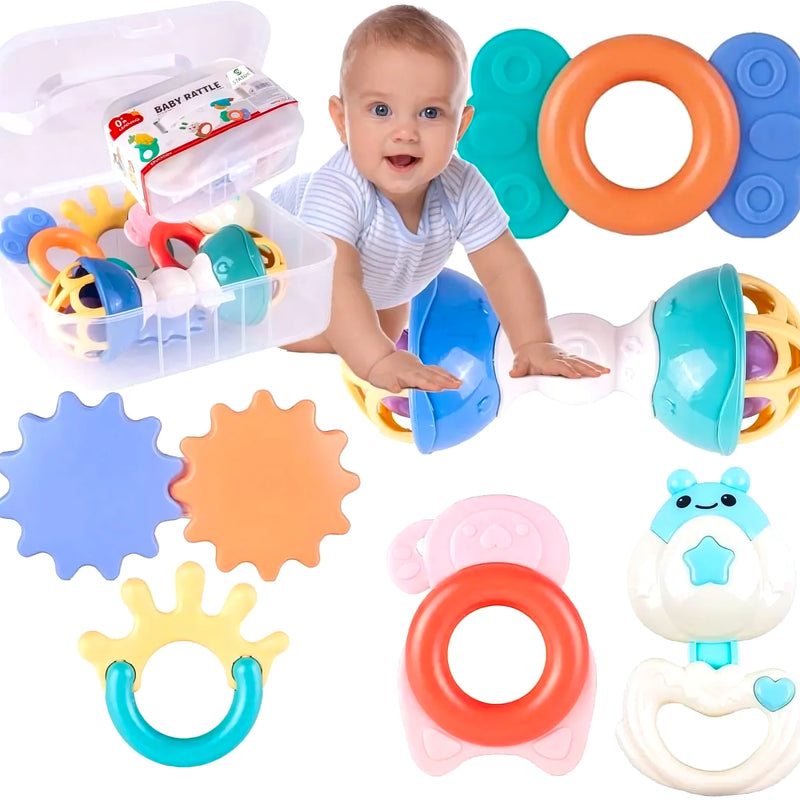 Set De Sonajeros Y Mordedores Para Bebe - Varietas Chile - Santiago