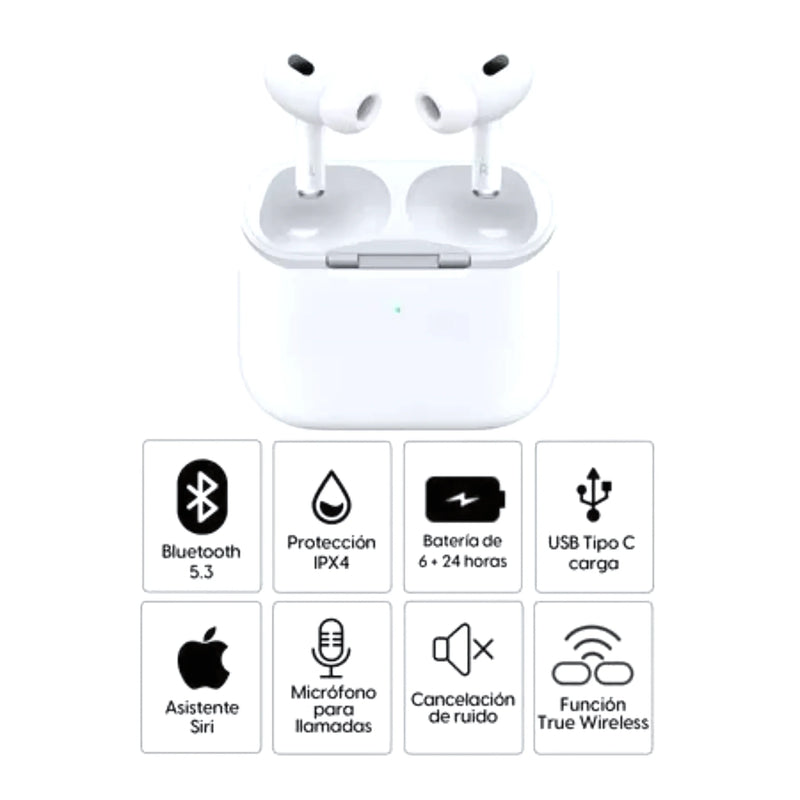Airpods Pro 2 Audifonos Bluetooth - Varietas Chile - Santiago