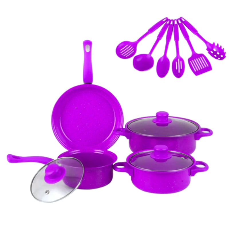 Set Juego Ollas Cocina Antiadherente - Varietas Chile - Santiago