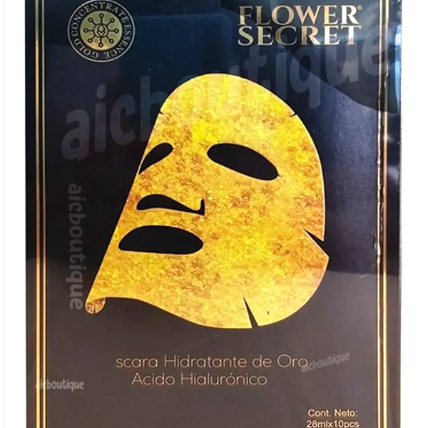 Mascarilla Hidratante Flower Secret Gold - Varietas Chile - Santiago