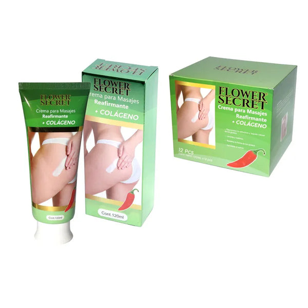 Crema Corporal Masajes Reafirmante Verde