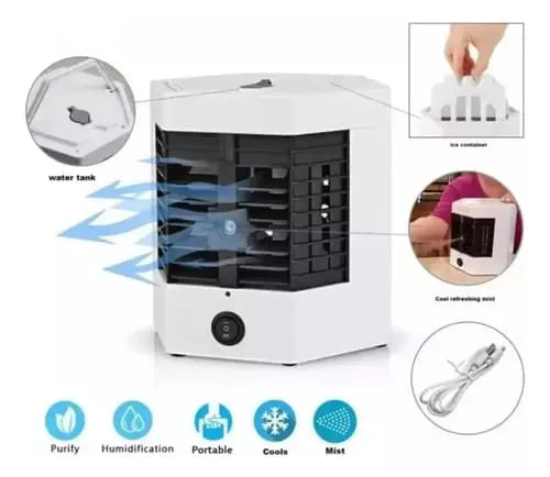 Mini Aire Acondicionado Portatil