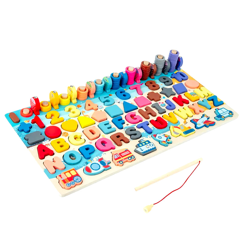 Tablero Juego Educativo Montessori Letra - Varietas Chile - Santiago