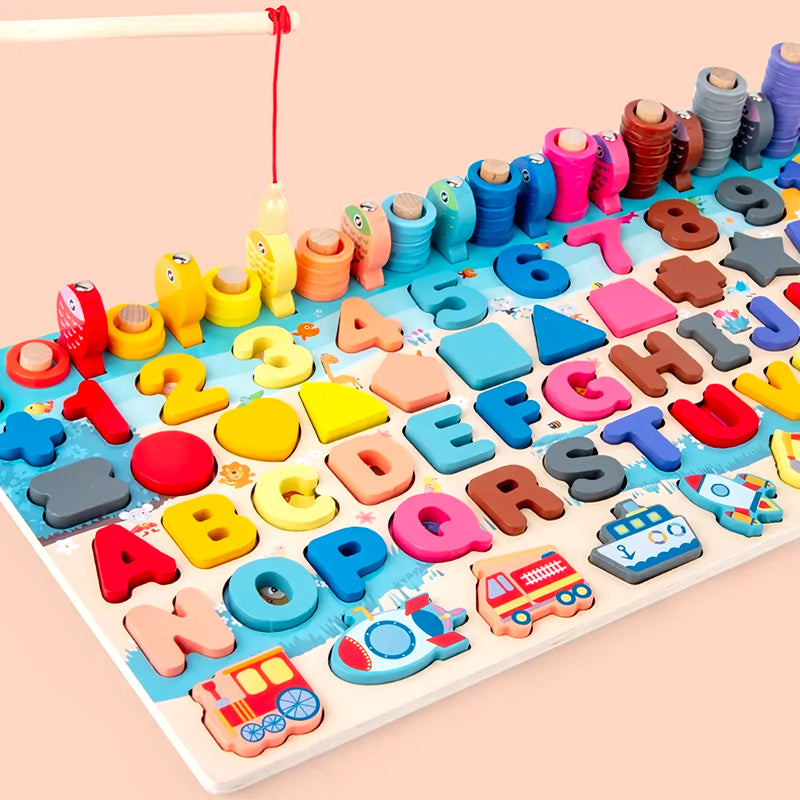 Tablero Juego Educativo Montessori Letra - Varietas Chile - Santiago