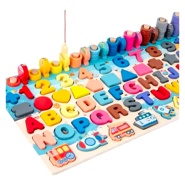 Tablero Juego Educativo Montessori Letra - Varietas Chile - Santiago