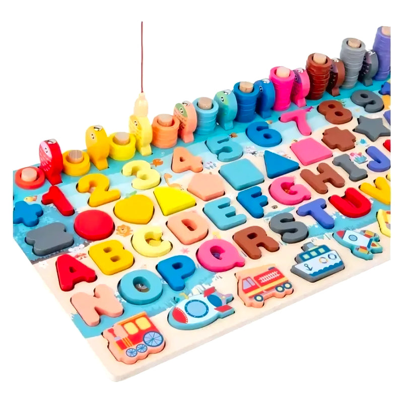 Tablero Juego Educativo Montessori Letra - Varietas Chile - Santiago