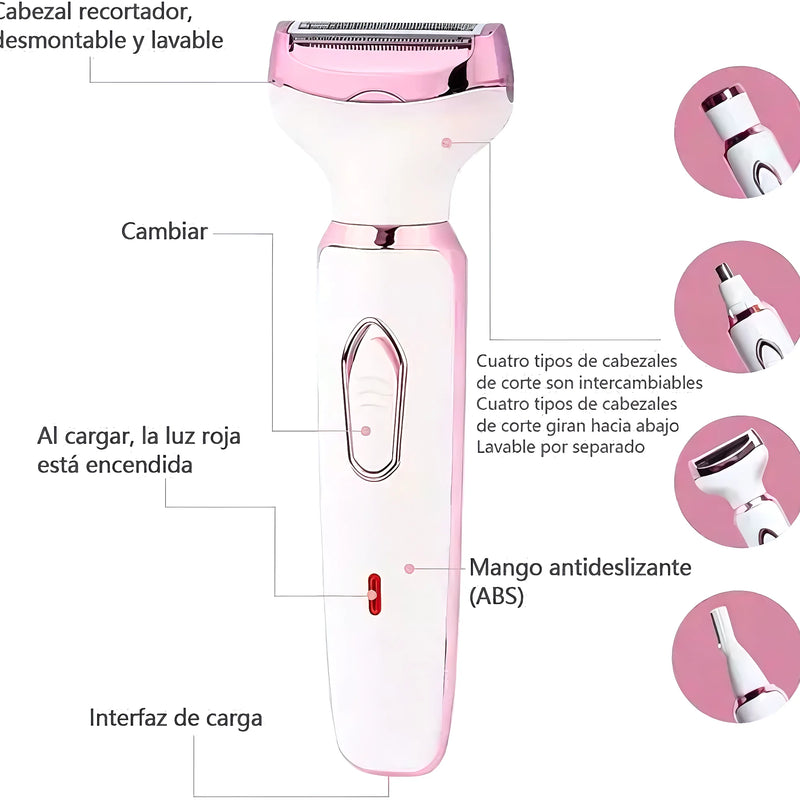 Depiladora Maquina Recargable 4 En 1 - Varietas Chile - Santiago