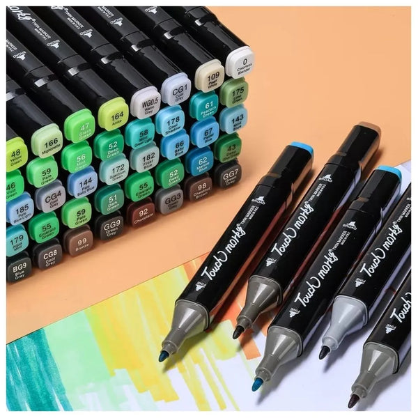 Marcadores Plumones Doble Punta 168 Colo