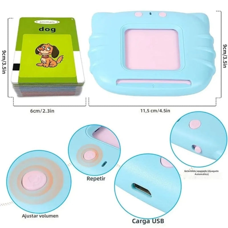 Tarjetas Flash Cognitivas Con Audio Ingl