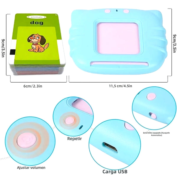 Tarjetas Flash Cognitivas Con Audio Ingl - Varietas Chile - Santiago