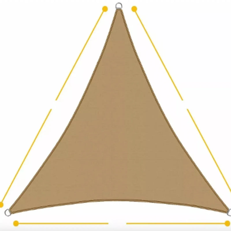 Malla Sombra Triangular Protector 3X3Mt