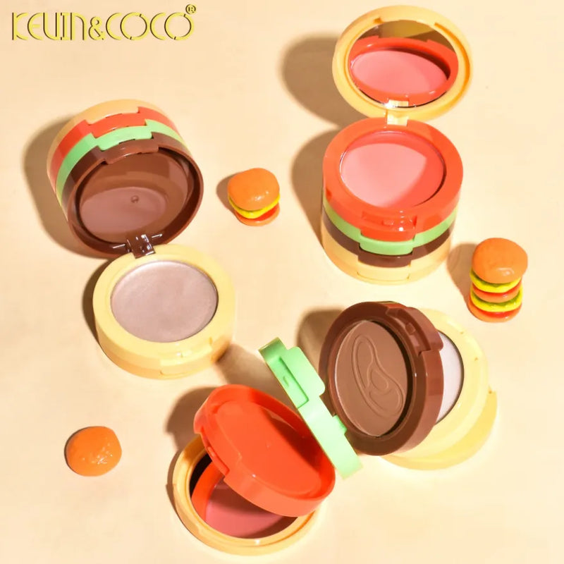 Paleta De Maquillaje Burguer 5 En 1