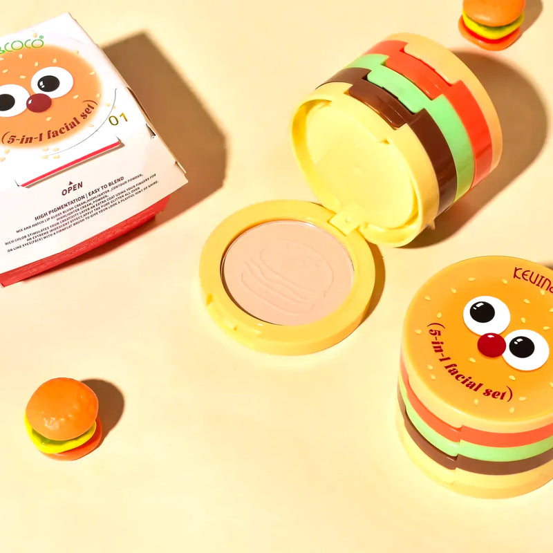Paleta De Maquillaje Burguer 5 En 1 - Varietas Chile - Santiago