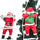Decoracion Navidad Papa Noel Escalera