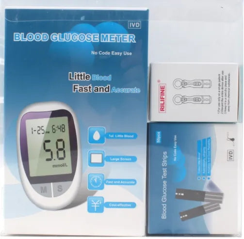 Glucometro Digital Medidor De Glucosa