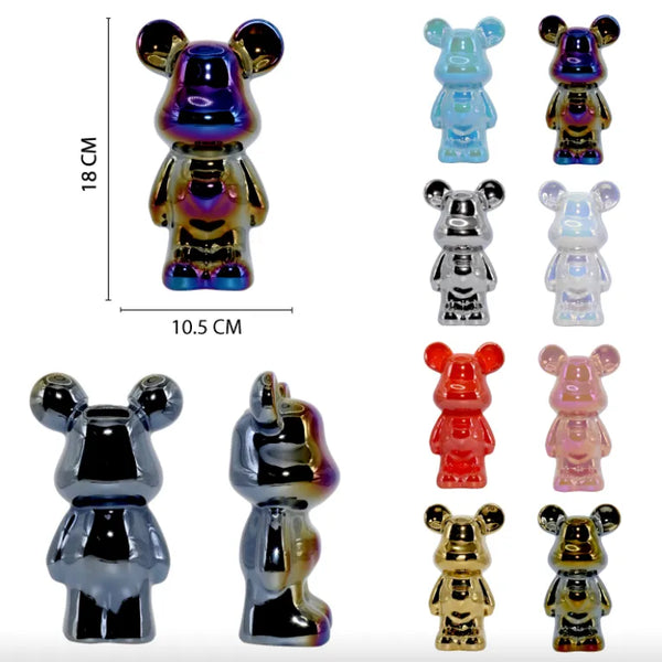 Alcancia De Cerámica Diseño Oso Pequeño