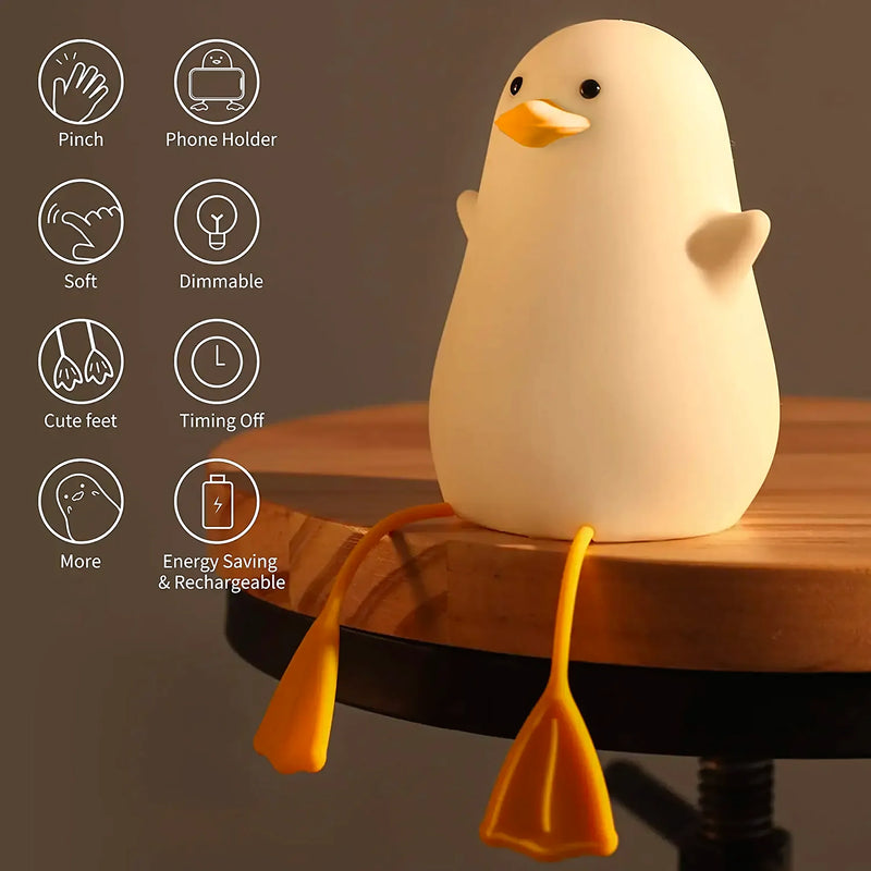 Lámpara Led De Noche Para Niños Pato - Varietas Chile - Santiago
