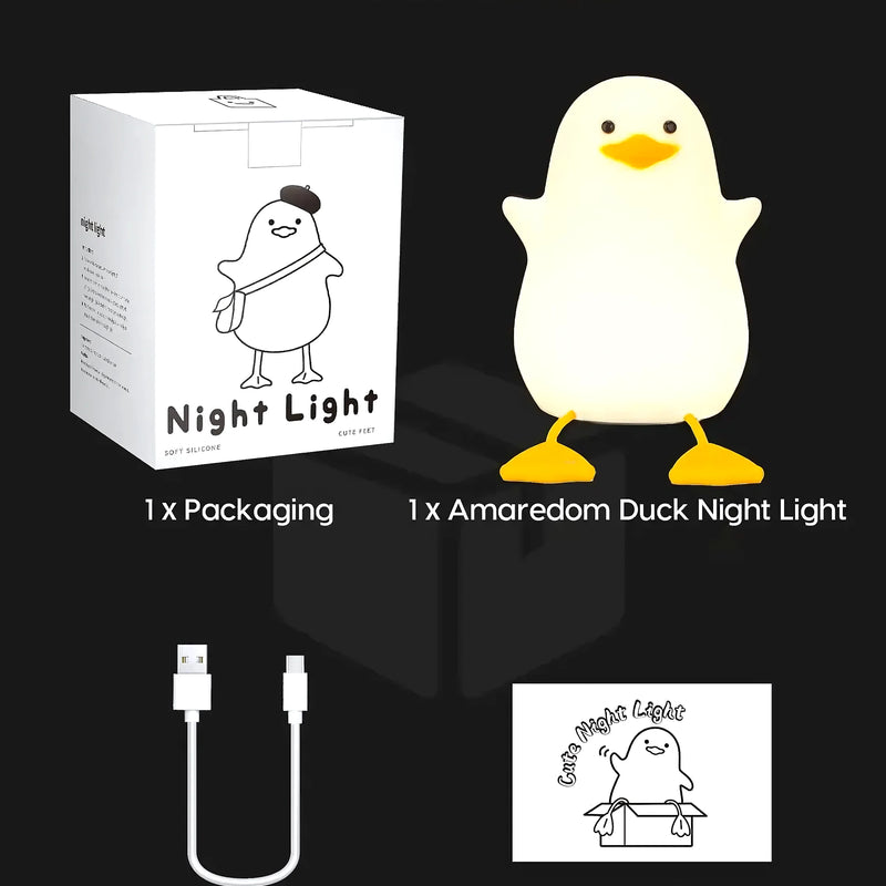Lámpara Led De Noche Para Niños Pato - Varietas Chile - Santiago