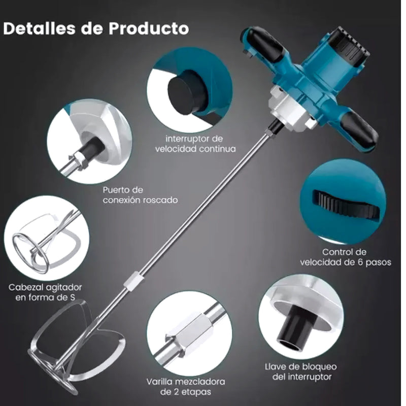 Mezclador Pintura Cemento 220V 960W - Varietas Chile - Santiago