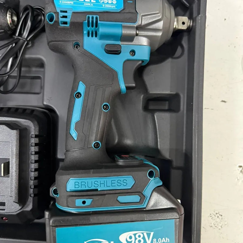 Llave Impacto Taladro 98V Azul Tasbel