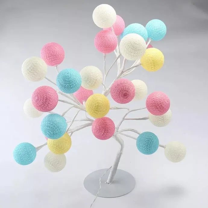 Lampara De Mesa Arbolito Bonsai Navidad -en tu casa Chile - Santiago