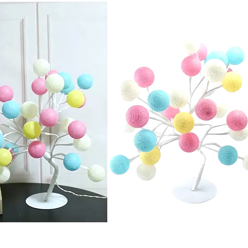 Lampara De Mesa Arbolito Bonsai Navidad - Varietas Chile - Santiago