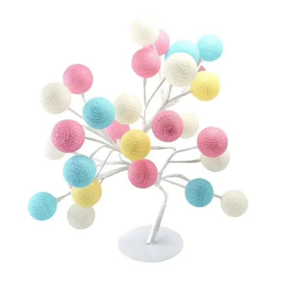 Lampara De Mesa Arbolito Bonsai Navidad -en tu casa Chile - Santiago