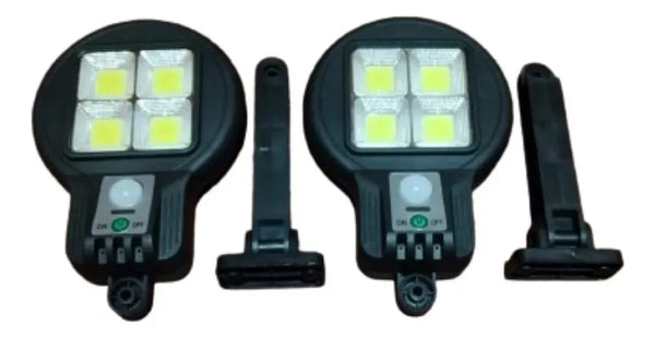 Pack 2 Foco Solar Led Cachica