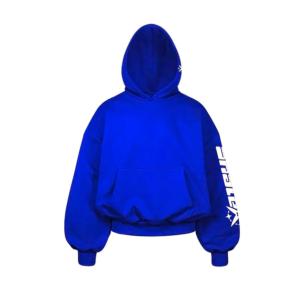 Poleron Boxy Spider Blue Shalex - Varietas Chile - Santiago