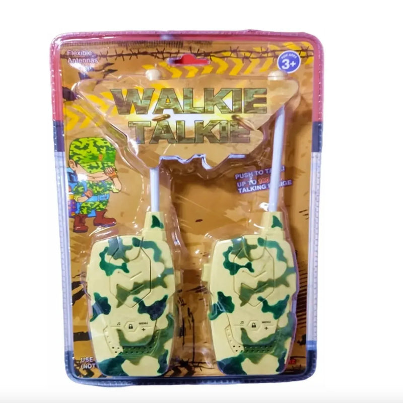 Radio Walkie Talkie Para Niño Camuflage -en tu casa Chile - Santiago