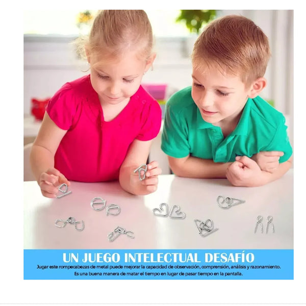 Rompecabezas De Alambre De Metal Rompeca -en tu casa Chile - Santiago